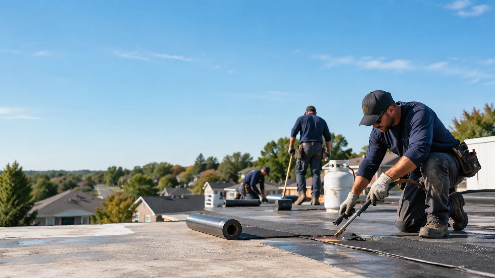Flat Roof Leak Repair providers in Ohlman, IL